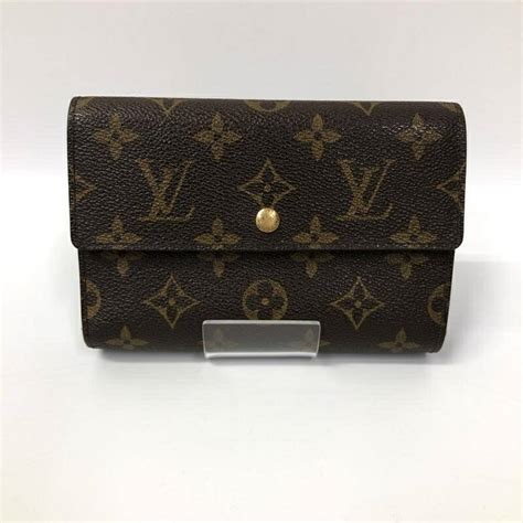 m61202 louis vuitton wallet|LOUIS VUITTON Monogram Porte Tresor Etui Papie Wallet .